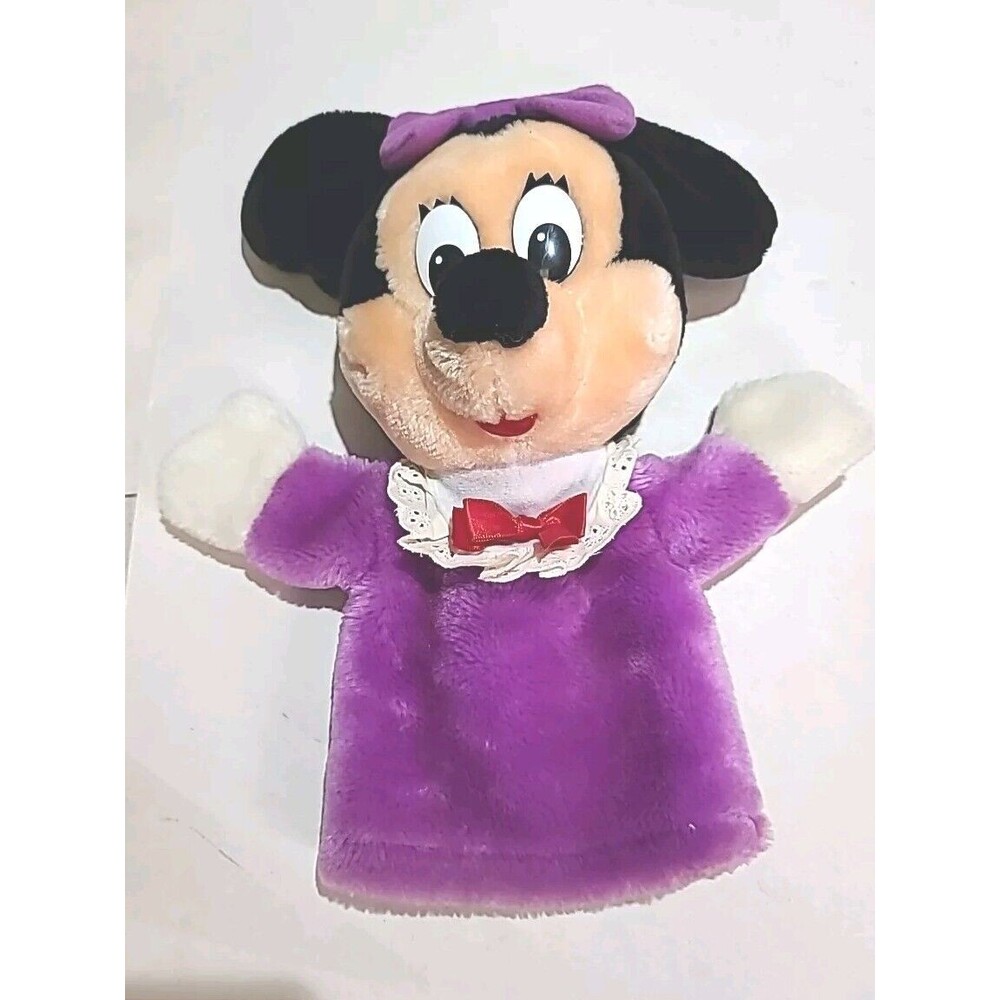 Vintage Minnie Mouse Disneyland/Disneyworld Hand Puppet- Disney on Ice